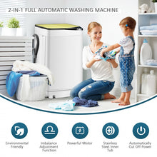 Charger l&#39;image dans la galerie, 7.7 lbs Capacity Fully Automatic Washing Machine for Home Use
