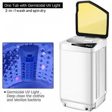 Charger l&#39;image dans la galerie, 7.7 lbs Capacity Fully Automatic Washing Machine for Home Use

