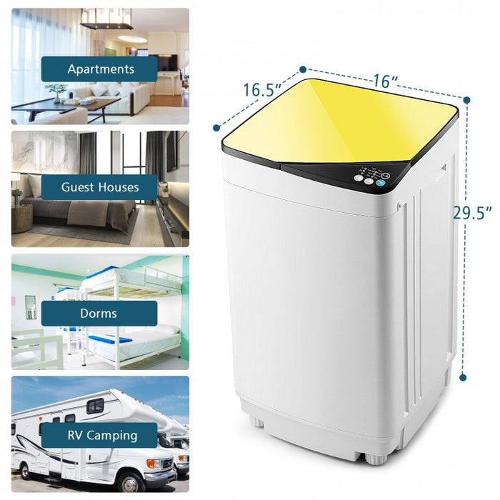 7.7 lbs Capacity Fully Automatic Washing Machine for Home Use