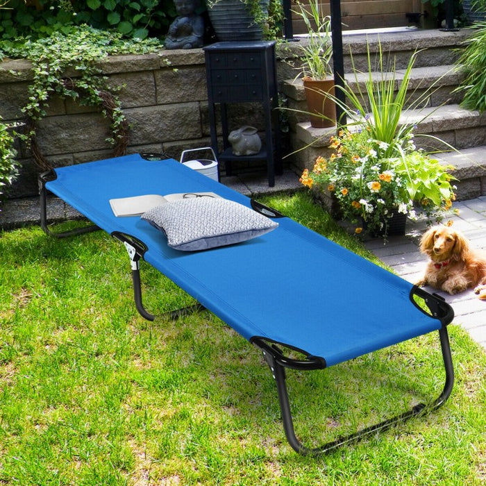 Costway Outdoor Camping Bed Folding Bed - Suitable for Camping and Hiking