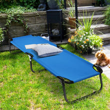 Load image into Gallery viewer, Costway Outdoor Camping Bed Folding Bed - Suitable for Camping and Hiking
