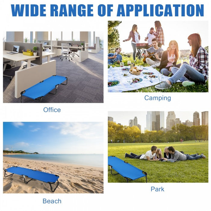 Costway Outdoor Camping Bed Folding Bed - Suitable for Camping and Hiking