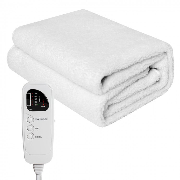 Washable Massage Bed with 5 Heat Settings