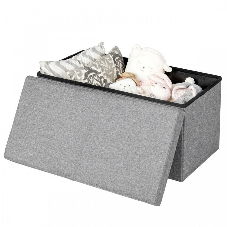 Multifunctional Minimalist Folding Storage Ottoman