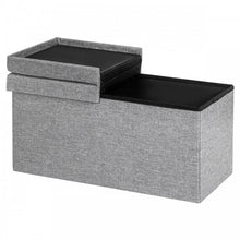 Load image into Gallery viewer, Multifunctional Minimalist Folding Storage Ottoman
