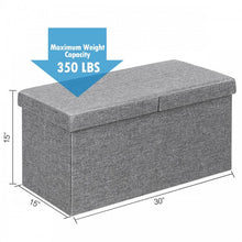 Load image into Gallery viewer, Multifunctional Minimalist Folding Storage Ottoman
