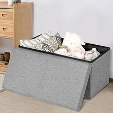 Load image into Gallery viewer, Multifunctional Minimalist Folding Storage Ottoman
