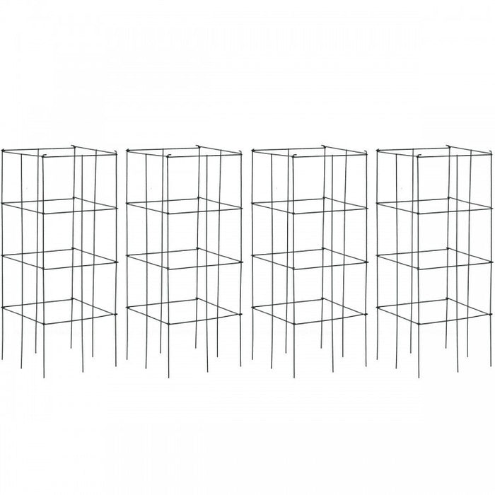 4-Pack Outdoor Garden Trellis for Climbing Plants and Vegetables