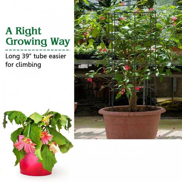 4-Pack Outdoor Garden Trellis for Climbing Plants and Vegetables