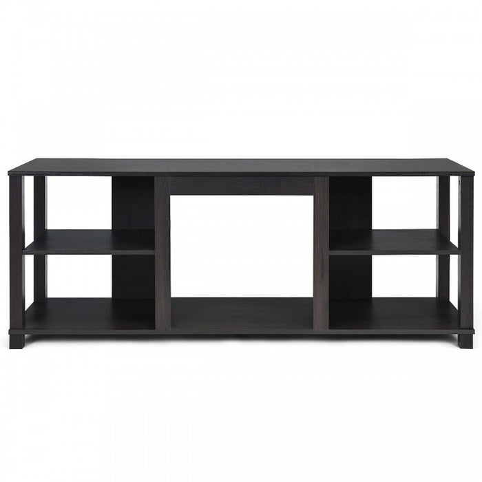 Living Room 2-Tier Adjustable Shelf Cabinet TV Stand