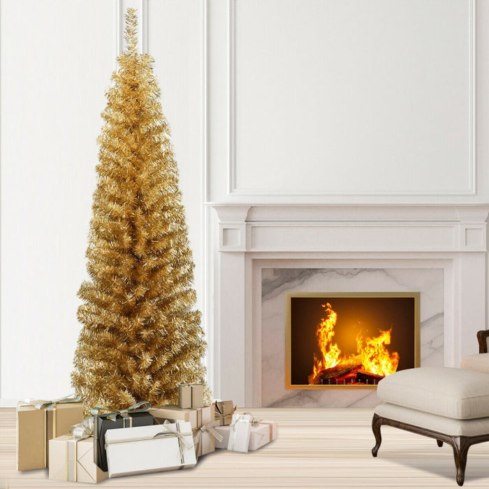 6-Foot Artificial Christmas Tree for Christmas Decorations - Suitable for Home, Store, and Office