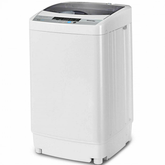 White Fully Automatic Mini Portable Washing Machine for Home and Dorm