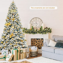 Charger l&#39;image dans la galerie, 9-Foot PVC Artificial Christmas Tree with X-Shaped Metal Stand - Suitable for Home, Apartment, and Hotel Christmas Decorations

