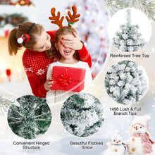 Charger l&#39;image dans la galerie, 9-Foot PVC Artificial Christmas Tree with X-Shaped Metal Stand - Suitable for Home, Apartment, and Hotel Christmas Decorations
