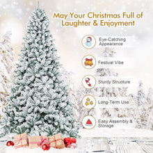 Charger l&#39;image dans la galerie, 9-Foot PVC Artificial Christmas Tree with X-Shaped Metal Stand - Suitable for Home, Apartment, and Hotel Christmas Decorations
