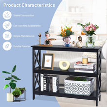 Load image into Gallery viewer, Costway Entry Console Table - Sofa Side Table and TV Stand, Suitable for Living Room and Porch

