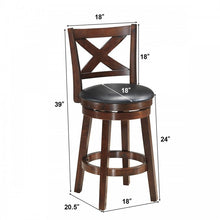 Load image into Gallery viewer, Costway Outdoor Dining Chairs and Counter Stool Swivel - Suitable for Restaurant, Bar, Cafe, and Patio
