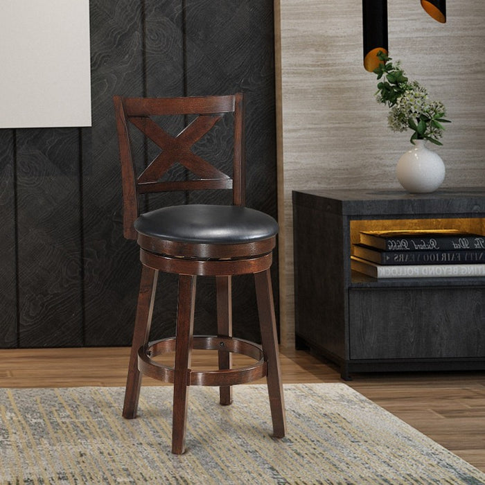 Costway Outdoor Dining Chairs and Counter Stool Swivel - Suitable for Restaurant, Bar, Cafe, and Patio