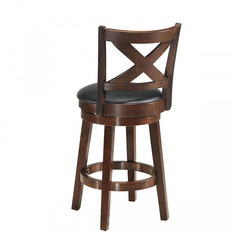 Costway Outdoor Dining Chairs and Counter Stool Swivel - Suitable for Restaurant, Bar, Cafe, and Patio