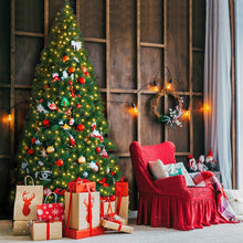 Charger l&#39;image dans la galerie, 9-Foot Artificial Christmas Tree with 700 Warm White LED Lights - Perfect for Christmas Decorations
