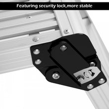 Load image into Gallery viewer, Portable Heavy-Duty Aluminum Folding Ladder for Indoor and Outdoor Home Use
