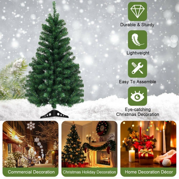 2024 Christmas Tree Decoration with LED Lights - Portable and Movable - Suitable for Home, Apartment, and Store