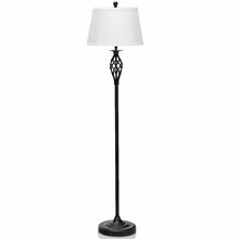 Load image into Gallery viewer, Contemporary 3-Piece Indoor Lamp Set with Lamp Shades
