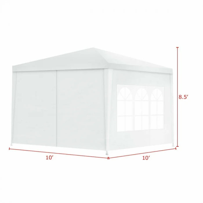 10 x 10 Ft Versatile Outdoor Canopy Tent, Sun Shade, Wind-Resistant