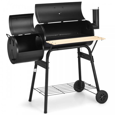 Outdoor Patio Camping Black Charcoal Grill