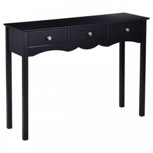 Load image into Gallery viewer, Modern Minimalist Entryway Hall Table with Drawers

