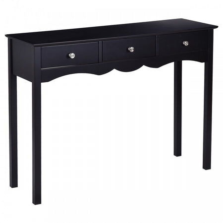 Modern Minimalist Entryway Hall Table with Drawers