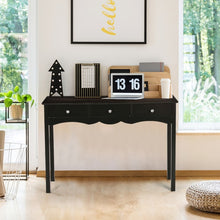 Load image into Gallery viewer, Modern Minimalist Entryway Hall Table with Drawers
