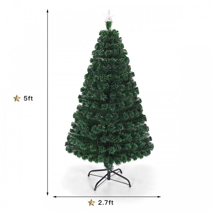 2024 Christmas Glamorous Tree with Multicolor LED Lights and Flashing Mode - Suitable for Christmas Events