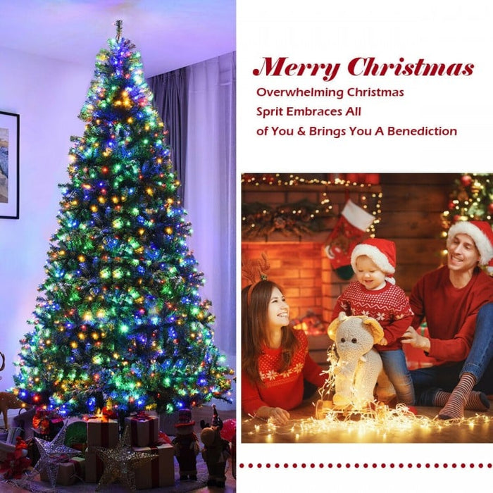 2024 Christmas Decorations - Christmas Tree with Flashing Mode and Metal Stand - Suitable for Parties and Events