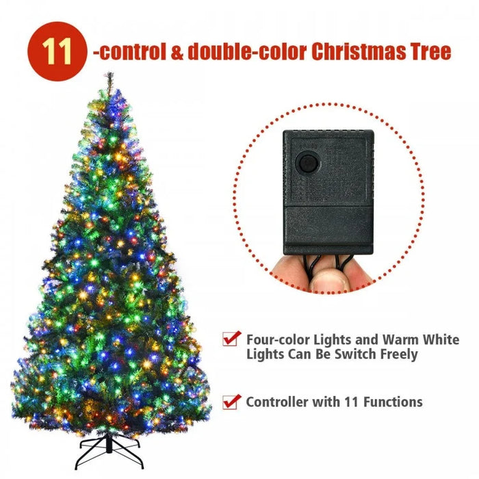 2024 Christmas Decorations - Christmas Tree with Flashing Mode and Metal Stand - Suitable for Parties and Events