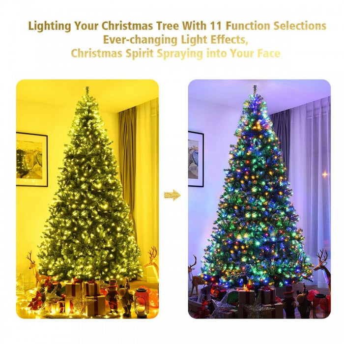 2024 Christmas Decorations - Christmas Tree with Flashing Mode and Metal Stand - Suitable for Parties and Events