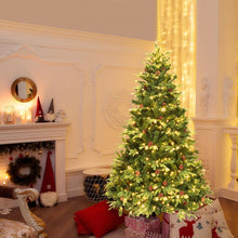 Charger l&#39;image dans la galerie, Artificial Christmas Tree with Pinecones and LED Lights - Suitable for Christmas Decorations
