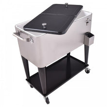 Charger l&#39;image dans la galerie, Outdoor Patio Chilled Cooler Cart
