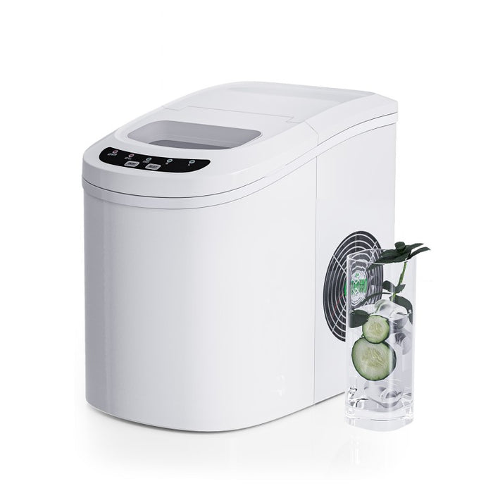 Mini Portable Ice Maker with 2.2L Water Tank and Included Scoop