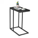 Affordable Black Coffee Steel Frame Side Table for Living Room Sofa