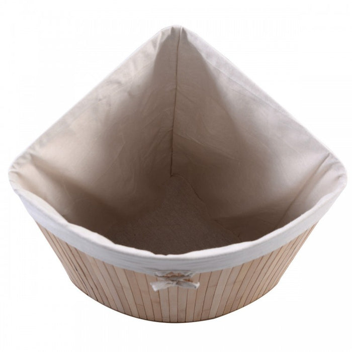 Bamboo Laundry Basket for Bathroom