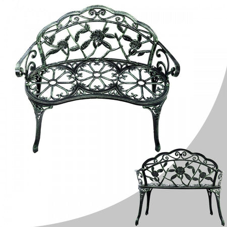 Outdoor Patio Aluminum Garden Furniture Bench