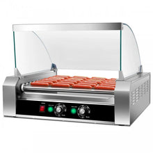 Load image into Gallery viewer, Portable Stainless Steel Roller Hot Dog Grill
