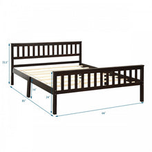 Load image into Gallery viewer, Rustic Minimalist Solid Wood Bed Frame with Storage Underneath
