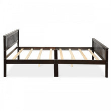 Load image into Gallery viewer, Rustic Minimalist Solid Wood Bed Frame with Storage Underneath
