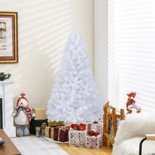 Load image into Gallery viewer, White Christmas Tree with Built-in Metal Stand - Suitable for Christmas Activities and Decorations
