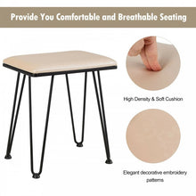 Load image into Gallery viewer, Industrial Vintage Bedroom Makeup Table Furniture with LED Lights
