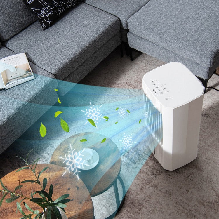 3-in-1 5L Water Tank Air Cooler with Control Panel and Remote Control