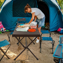 Charger l&#39;image dans la galerie, Costway Outdoor Camping Folding Table with Carry Bag - Seats 4-6 People, Suitable for Camping and Hiking

