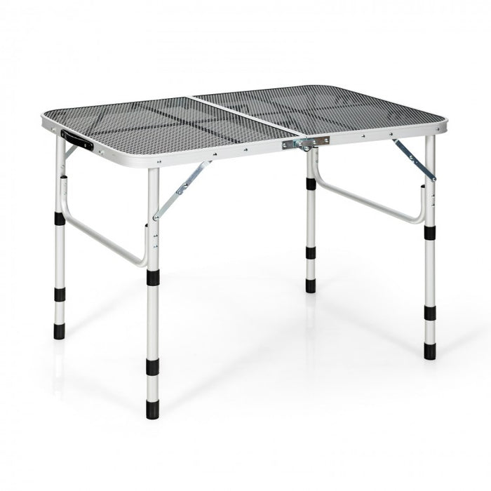 Outdoor Camping Folding BBQ Table, Easy to Assemble and Portable